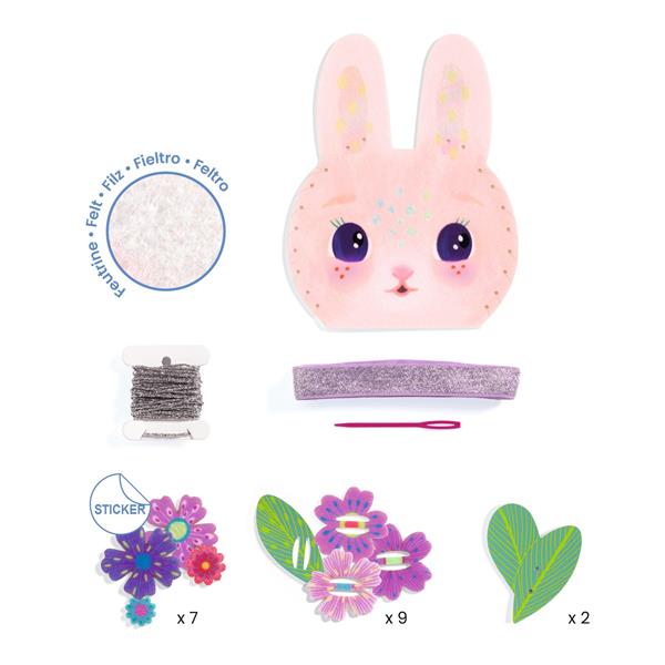DIY Djeco - Petit sac : Miss Lapinette