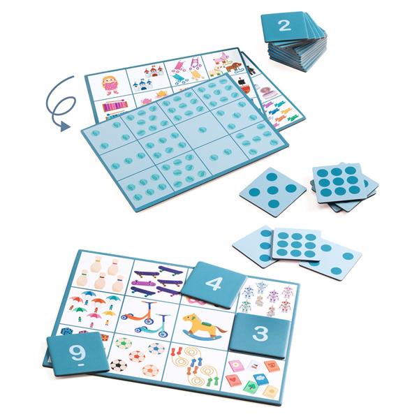 Djeco Numéro Bingo - 4 lotos