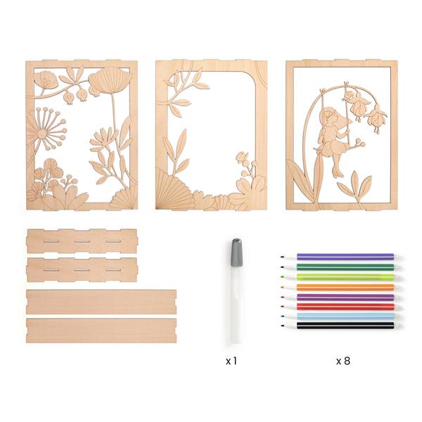 Djeco coloriage sur bois - Alizée
