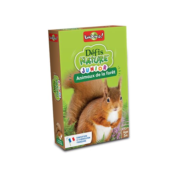 Défis nature Junior - Les animaux de la forêt - FR