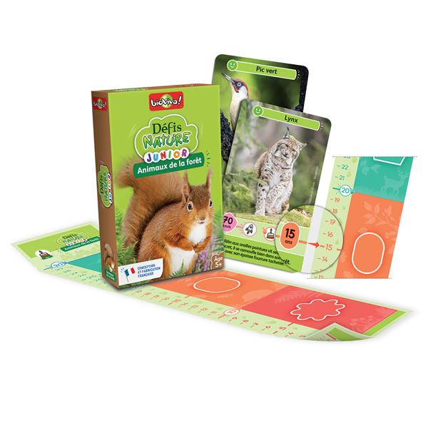 Défis nature Junior - Les animaux de la forêt - FR