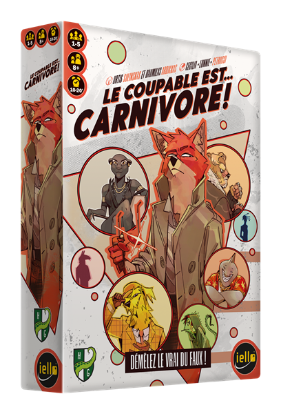 Iello - Le coupable est... carnivore - FR