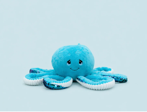 ToyBox Octa Blue Weighted Plush – 2 kg
