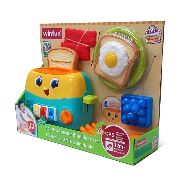 Ensemble grille-pain rigolo Winfun