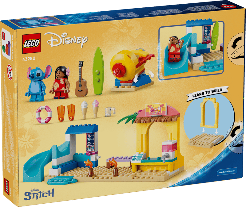 LEGO Disney - Jeux de plage Lilo et Stitch