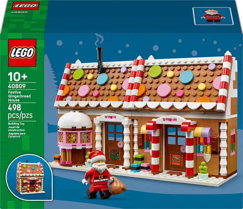 LEGO - Maison en pain d'épices festive