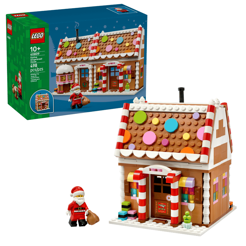 LEGO - Maison en pain d'épices festive