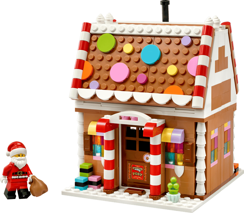LEGO - Maison en pain d'épices festive