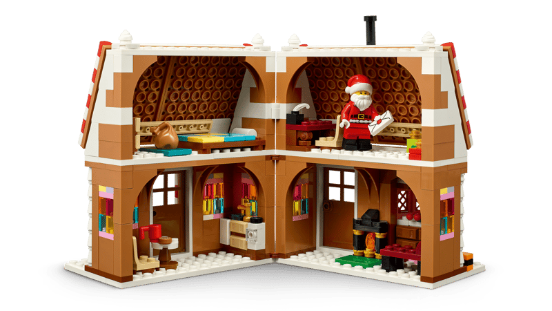 LEGO - Maison en pain d'épices festive