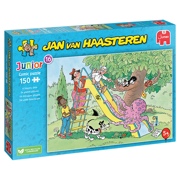 Jan Van Haasteren Junior Puzzle – Slippery Slide – 150 Pieces