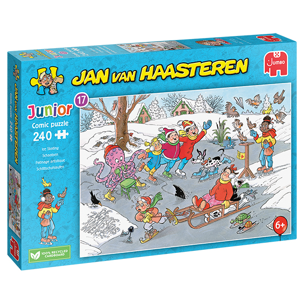 Jan Van Haasteren Junior Puzzle – Ice Skating – 240 Pieces