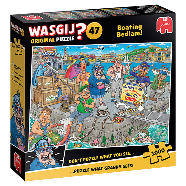 Wasgij? Original Puzzle No. 47 – Boating Bedlam! – 1000 Pieces