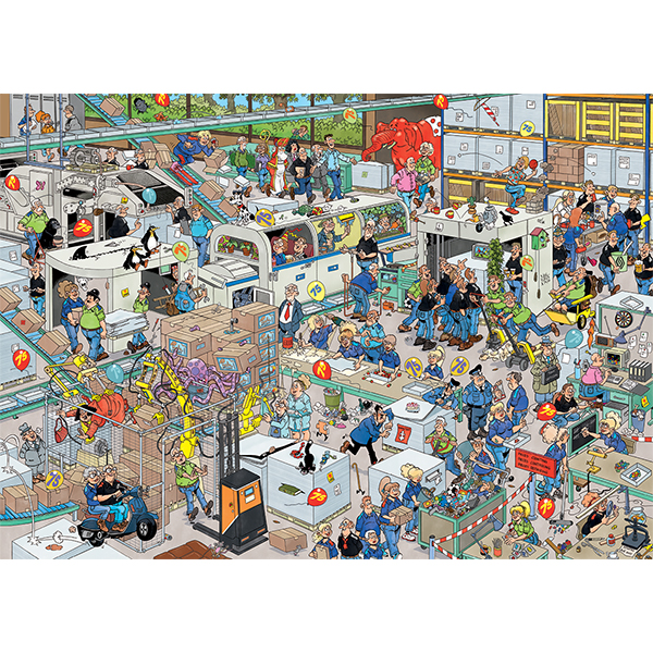 Jan Van Haasteren Puzzle – Puzzle Works – 1000 Pieces