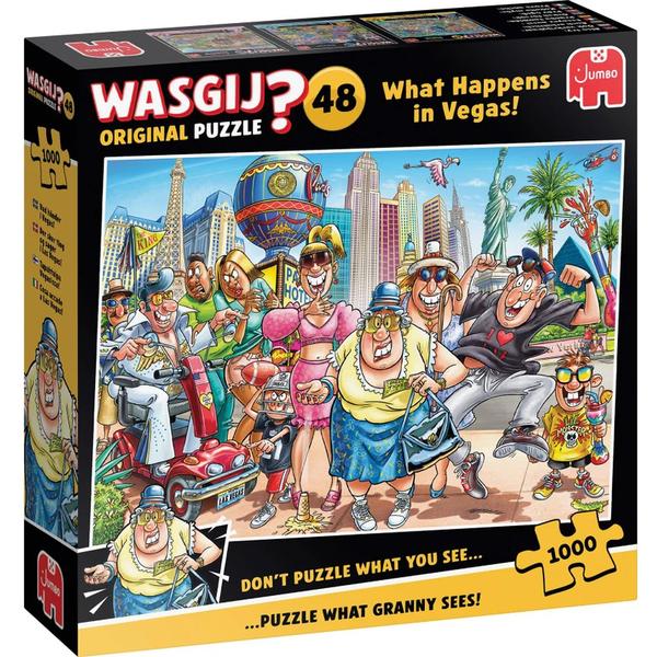 Wasgij? Original Puzzle No. 48 –What happens in Vegas! – 1000 Pieces