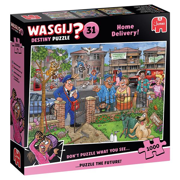 Wasgij? Destiny Puzzle No. 31 – Home Delivery! – 1000 Pieces