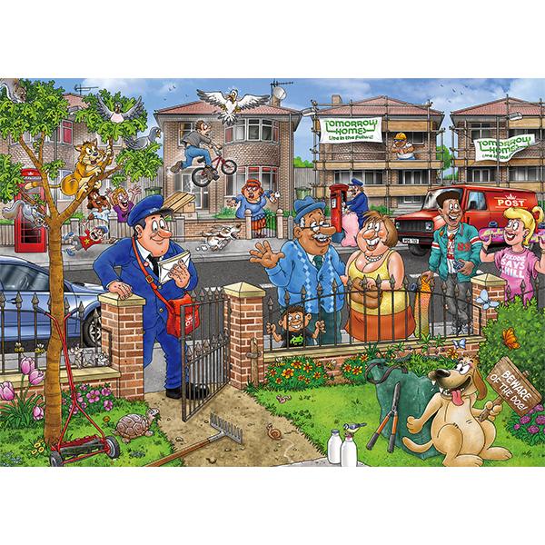 Wasgij? Destiny Puzzle No. 31 – Home Delivery! – 1000 Pieces