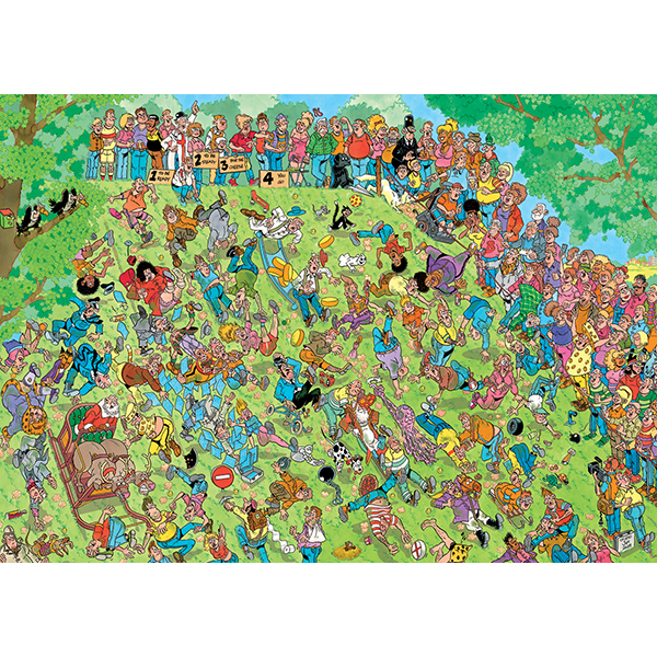 Jan Van Haasteren Puzzle – Seize the Cheese! – 1000 Pieces