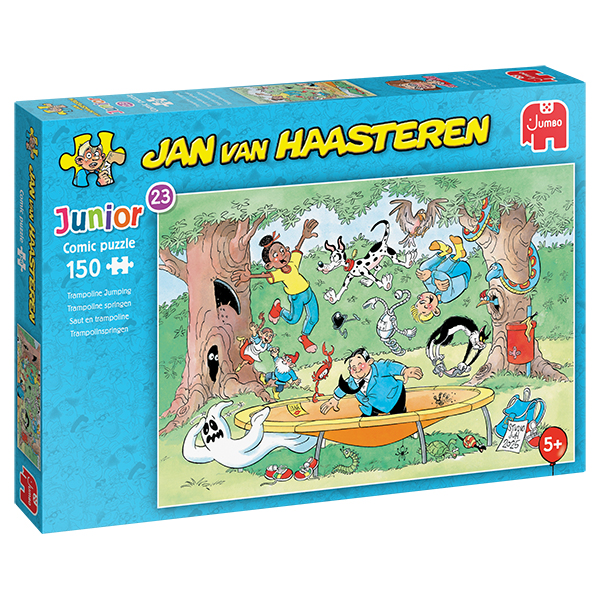 Jan Van Haasteren Junior Puzzle – Trampoline Jumping – 150 Pieces
