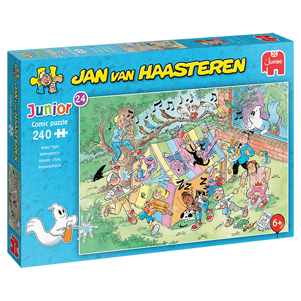 Jan Van Haasteren Junior Puzzle – Water Fight– 240 Pieces