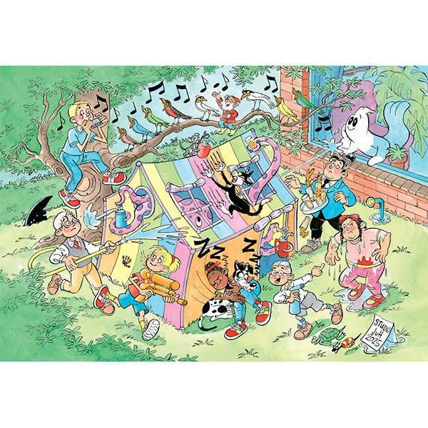Jan Van Haasteren Junior Puzzle – Water Fight– 240 Pieces