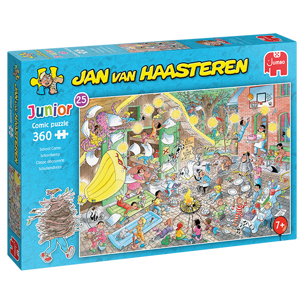 Jan Van Haasteren Junior Puzzle – School Camp – 360 Pieces