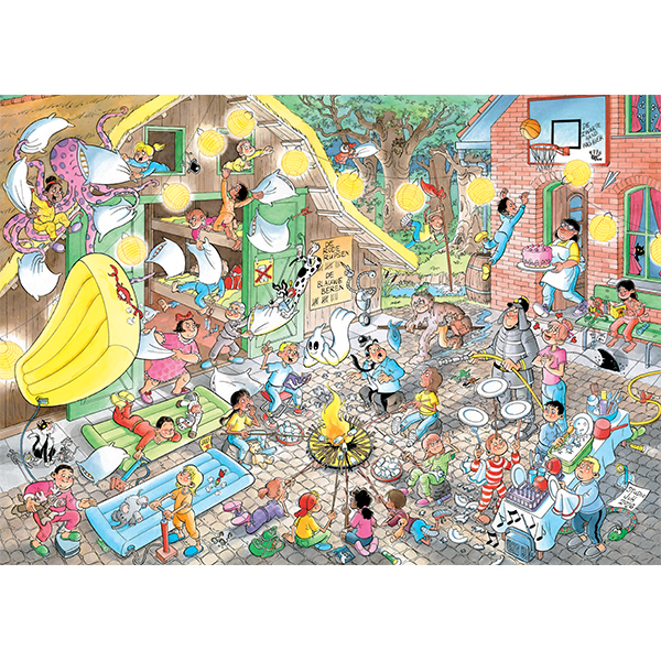 Jan Van Haasteren Junior Puzzle – School Camp – 360 Pieces