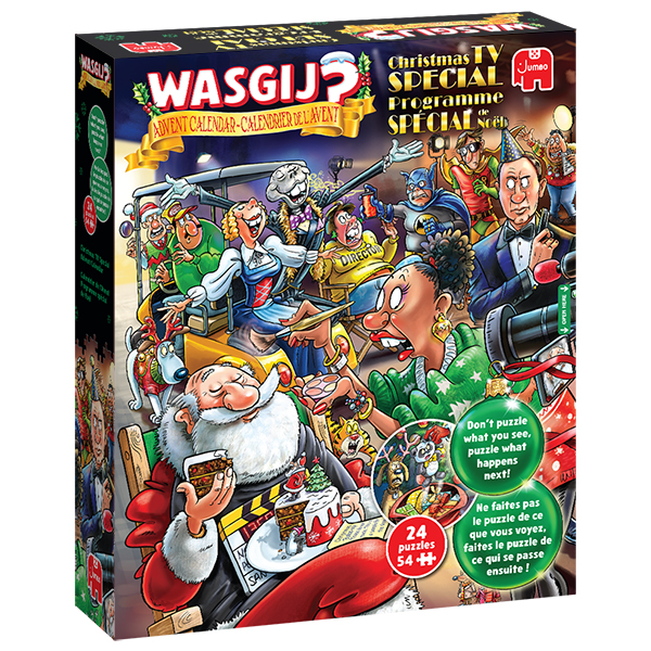 Casse-tête Wasgij Noël - Calendrier de l'Avent 2026