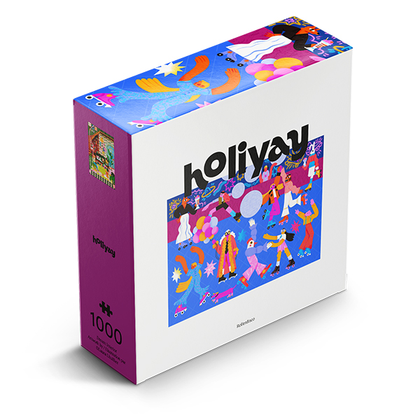 Holiyay Puzzle – Roller Diso by Barbora Keherova– 1000 Pieces