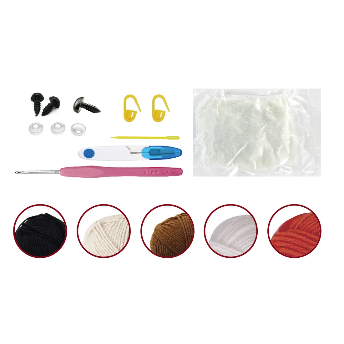 Kit DIY crochet - Petit hérisson