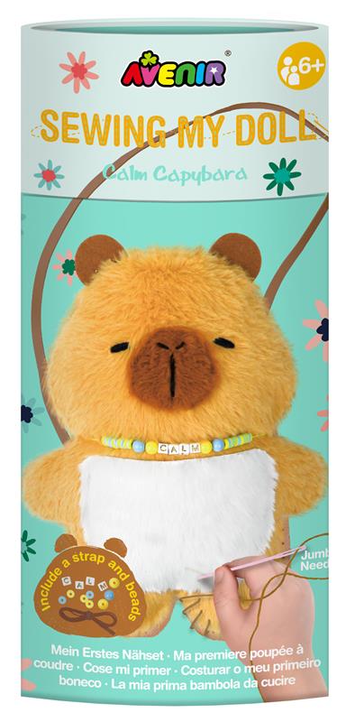 DIY sewing - Sewing My Doll : Calm Capybara