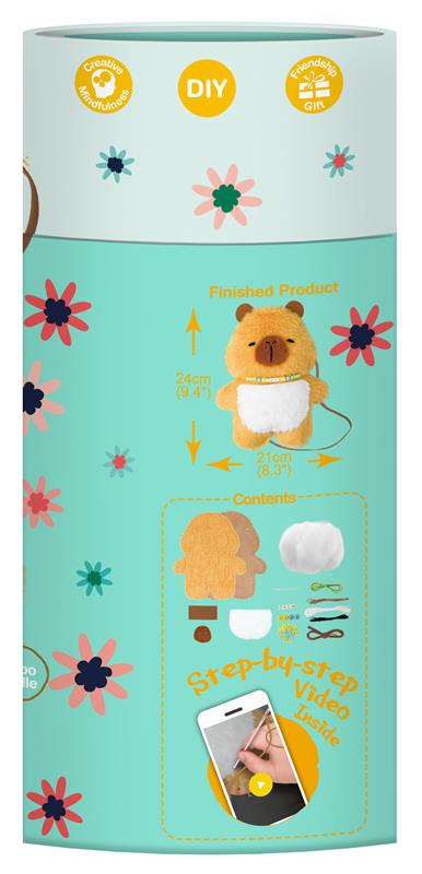DIY sewing - Sewing My Doll : Calm Capybara