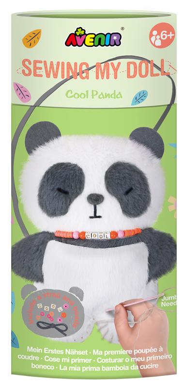DIY sewing - Sewing My Doll : Cool Panda