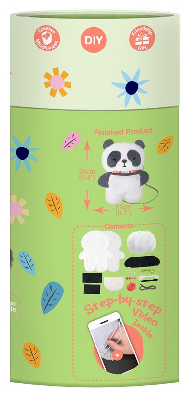 DIY sewing - Sewing My Doll : Cool Panda