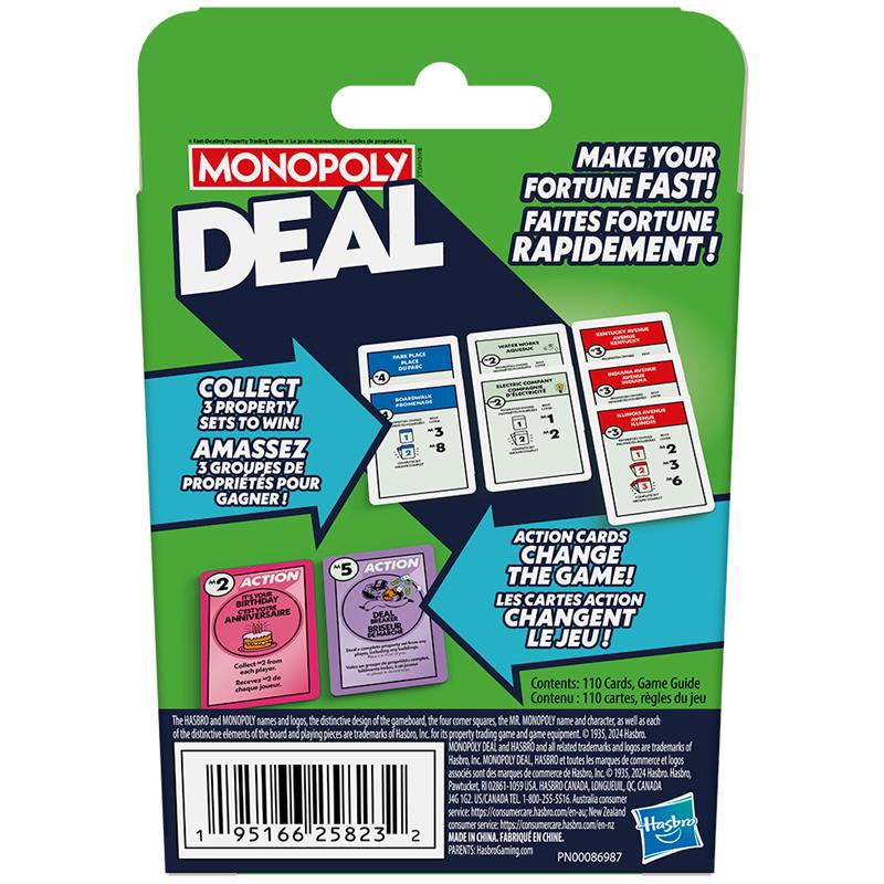 Monopoly Deal - Jeu de cartes