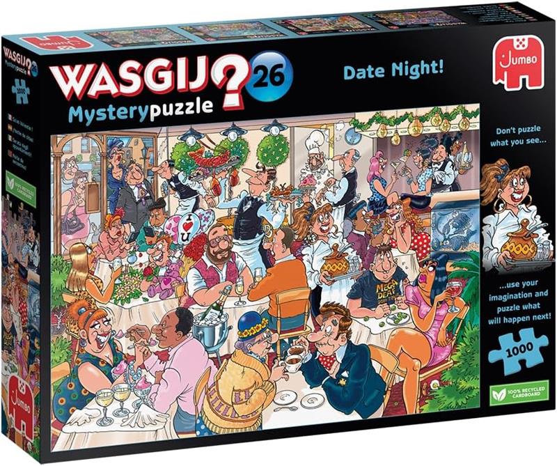 Casse-tête Wasgij? Mystery #26 - Soirée romantique - 1000 pièces