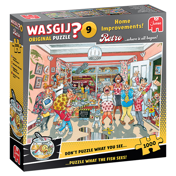 Casse-tête Wasgij? Original #9 - Petite rénovation - 1000 pièces