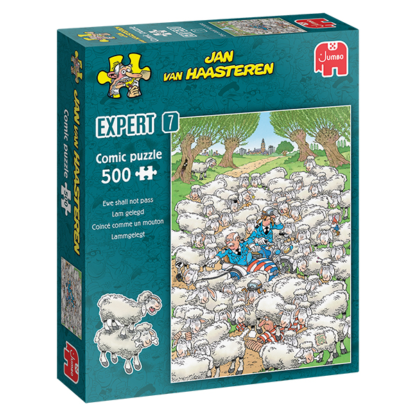 Casse-tête Jan Van Haasteren Expert 7 - Coincé comme un mouton - 500 pièces