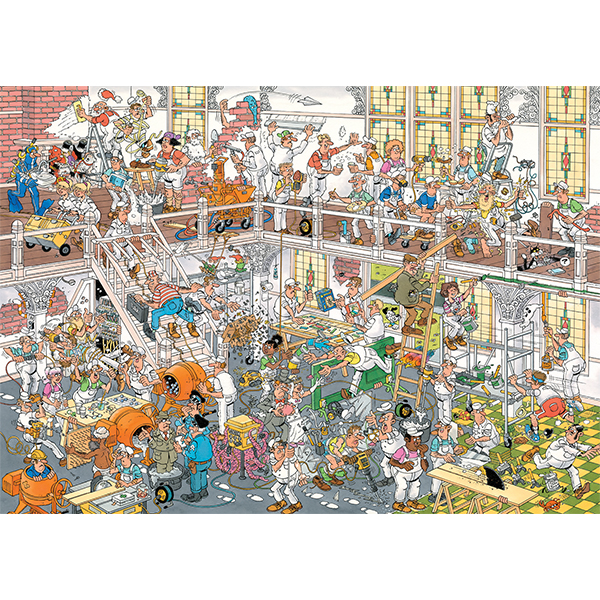 Casse-tête Jan Van Haasteren - Boutique de bricolage & projet de rénovation - 2 x 1000 pièces