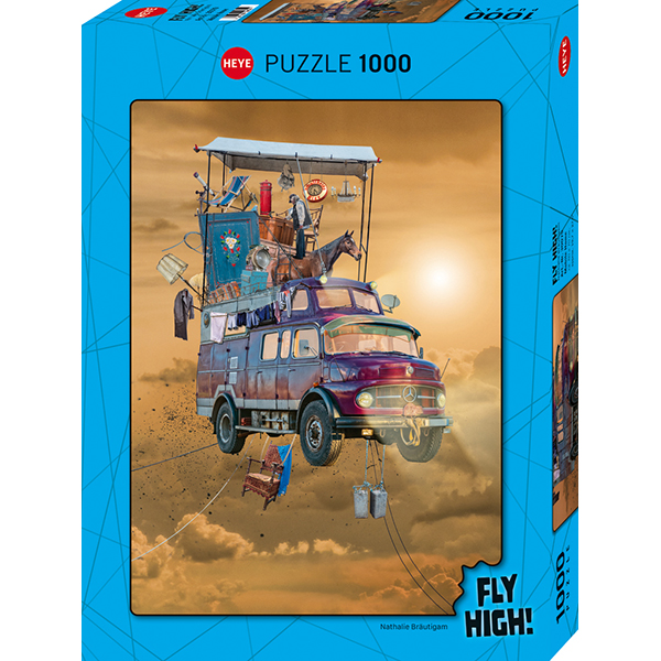 Casse-tête Heye - Volez haut ! Maison mobile - 1000 pièces
