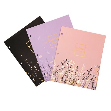 Couverture de présentation à 2 pochette Rochelle et Jess - Assortis