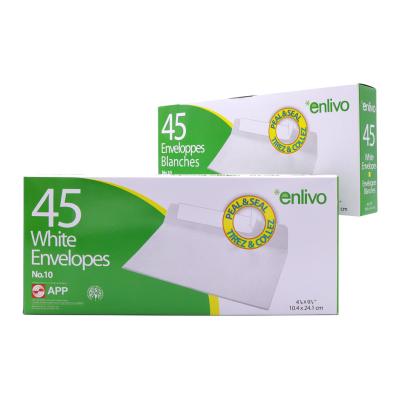Enveloppe blanche N°10 4.1/8 X 9.1/2 - Boîte de 45
