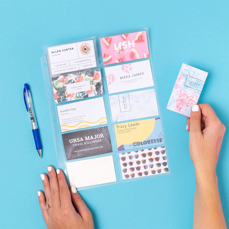 Porte-cartes d'affaires Avery - Paquet de 5