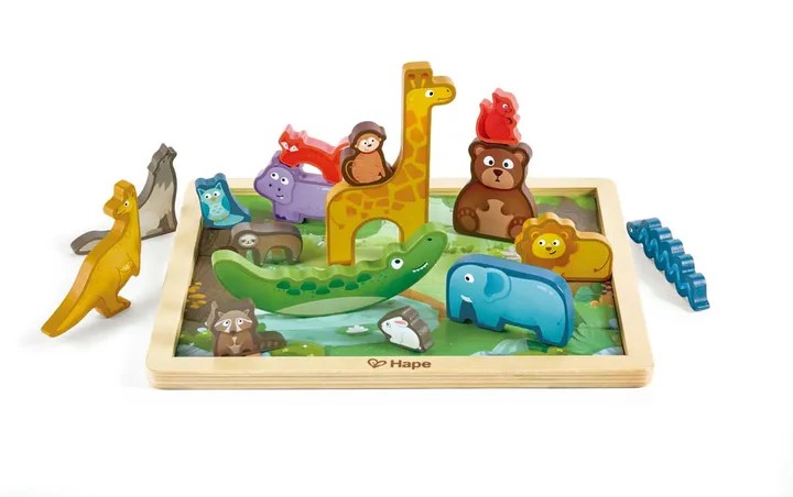 Hape Wooden Puzzle – Animal Kingdom