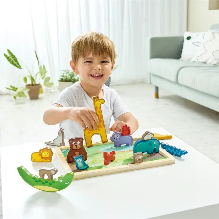 Hape Wooden Puzzle – Animal Kingdom