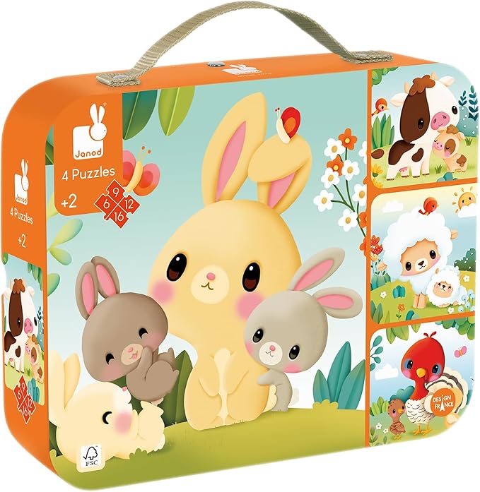 Progressive Puzzles – Farm Animals