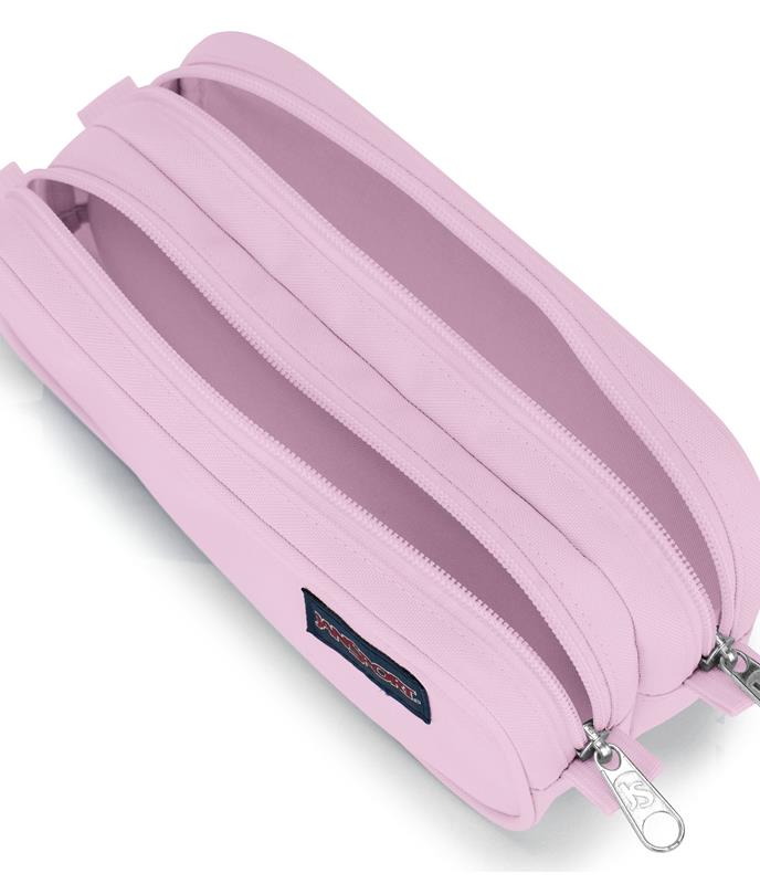 Étui à crayon Jansport Large Accessory Pouch - Rose glacé