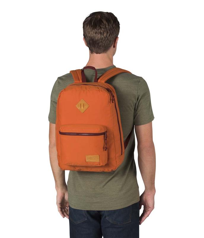 Sac à dos Jansport Super Lite - Umber & Red Rust