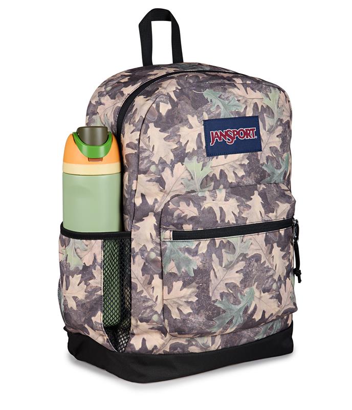 JanSport Cross Town Plus Backpack - Woodland Camo