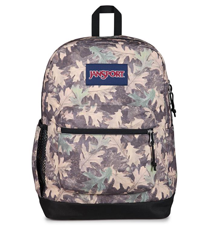 JanSport Cross Town Plus Backpack - Woodland Camo