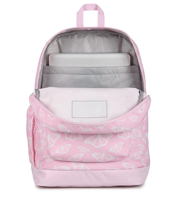 JanSport Cross Town Plus Backpack - Flutter by Pink